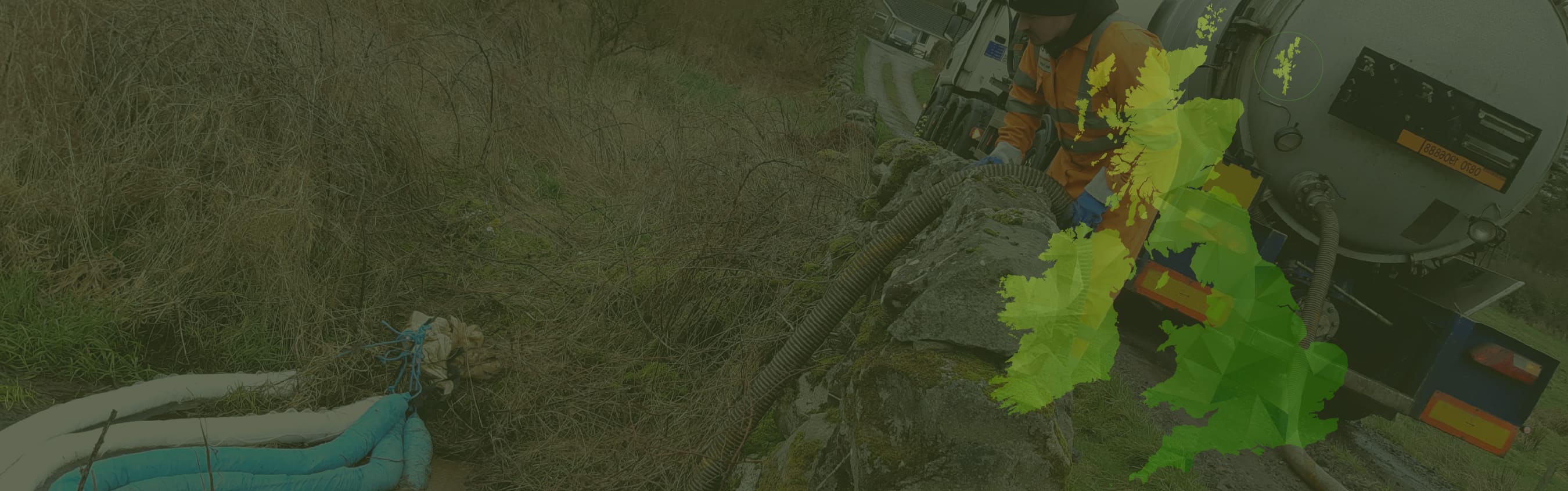 Specialist spill response throughout the UK Blank Gif