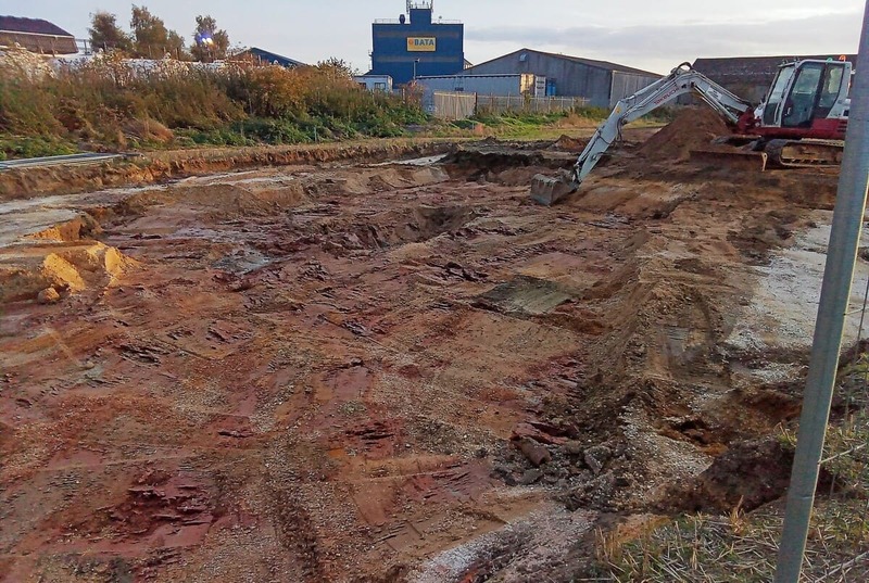 The scale of CTSL Spill Specialists’ excavation to clean up, remediate & restore this site back to use for agriculture following a 6,000L fuel spill in one of the farm’s fields