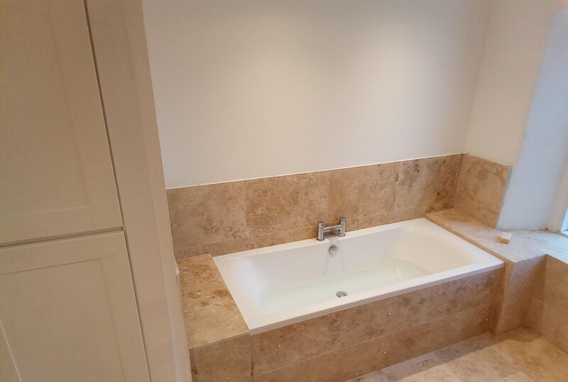 Finished reinstatement of the policyholder’s bathroom in Scotland, including installation of an identical bathroom suite, fittings and repairs to the room’s structure following removal of contaminated materials